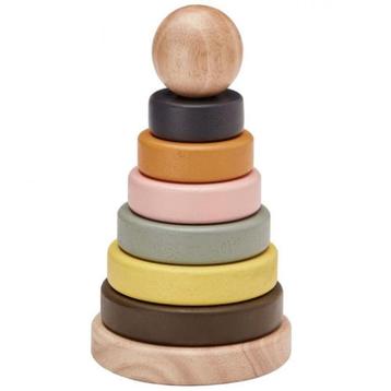 Stapelbare Ringen Houten Speelgoed Edvin Kids Concept beschikbaar voor biedingen