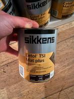 Sikkens Cetol TSI Mat plus Palisander, Doe-het-zelf en Verbouw, Verf, Beits en Lak, Ophalen of Verzenden, Zo goed als nieuw, Wit