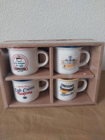 Café Retro Espresso Kopjes - Nieuw in Doos! beschikbaar voor biedingen