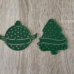 2 snijmallen kerst, Hobby en Vrije tijd, Kaarten | Zelf maken, Ophalen of Verzenden, Nieuw, Kerst, Pons of Mal