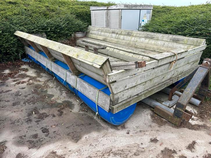 Zelfbouw Vlot- biervlot, Watersport en Boten, Bootonderdelen, Gebruikt, Ophalen