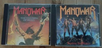 Manowar the Triumph of Steel & Fighting the World samen  beschikbaar voor biedingen