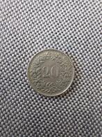 20 Zwitserse Rappen 1939, Postzegels en Munten, Munten | Europa | Niet-Euromunten, Ophalen of Verzenden, Overige landen, Losse munt