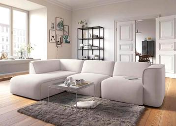 Nieuwe trendy modulaire hoekbank diverse kleuren en stoffen  beschikbaar voor biedingen