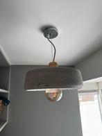 Industriële betonnen hanglamp - 40cm, Ophalen, Overige materialen, Zo goed als nieuw, Minder dan 50 cm