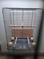 Papegaaienkooi 70 x 50 x 90cm hoog.Totale hoogte 170 cm, Ophalen, Gebruikt, Metaal, Vogelkooi