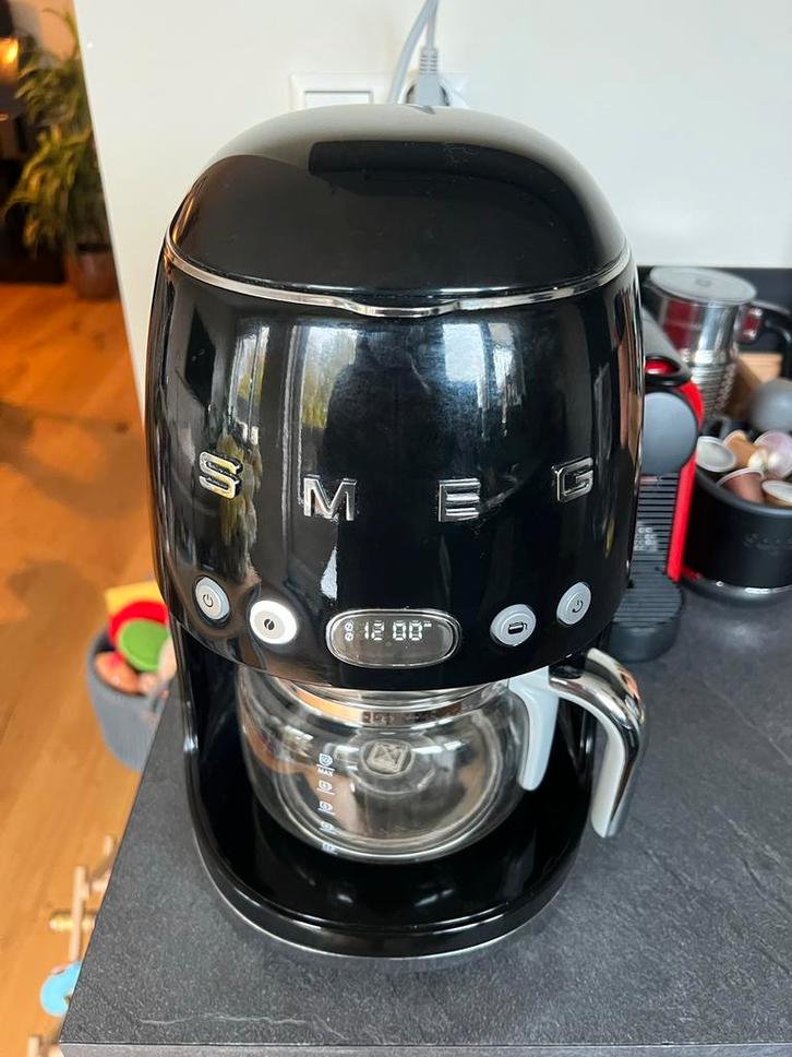 Smeg Filter Koffiezetapparaat/Filter Coffee Machine AlsNieuw, Witgoed en Apparatuur, Koffiezetapparaten, Zo goed als nieuw, Gemalen koffie