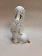 Grote Droopy hondenbeeld met gouden accenten 70’s, Ophalen of Verzenden