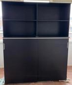 Koopje!! Zwarte robuuste stevige kast, Huis en Inrichting, Kasten | Roldeurkasten en Archiefkasten, Ophalen, 100 tot 150 cm, 200 cm of meer