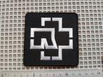 Rammstein  zeer mooie logo  patch 16, Verzenden, Nieuw, Kleding