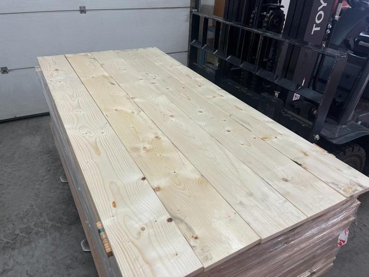 Vuren planken 20x185 en 1m98 lang , zeer goed terug gedroogd, Tuin en Terras, Palen, Balken en Planken, Nieuw, Planken, 180 tot 250 cm