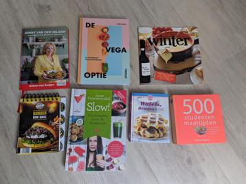 Diverse kookboeken beschikbaar voor biedingen
