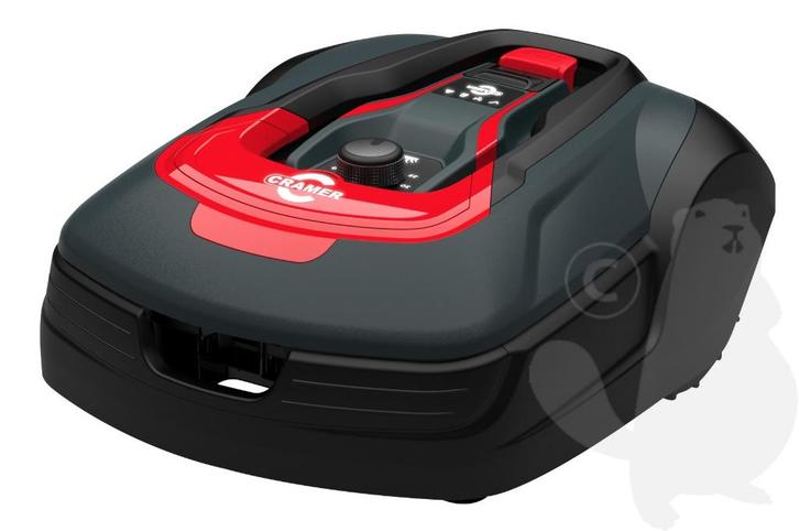 robotmaaier cramer 1000m2 van 1199 voor 1099,- euro, Tuin en Terras, Grasmaaiers, Nieuw, 50 cm of meer, Ophalen