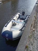 Rubberboot met 7.5 pk Mercury motor, Watersport en Boten, Rubberboten, Overige merken, Aluminium, Gebruikt, Ophalen of Verzenden