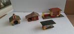 Kapelletje, kiosk, berghut en wachtlokaaltje. HO, Hobby en Vrije tijd, Modeltreinen | H0, Overige merken, Gebruikt, Gelijkstroom of Wisselstroom
