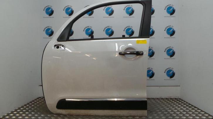 CITROEN C3 PICASSO [L_FRONT_DOOR] 2015, Auto-onderdelen, Carrosserie en Plaatwerk, Deur, Voor, Links, Gebruikt, ARN erkend, Stiba lid