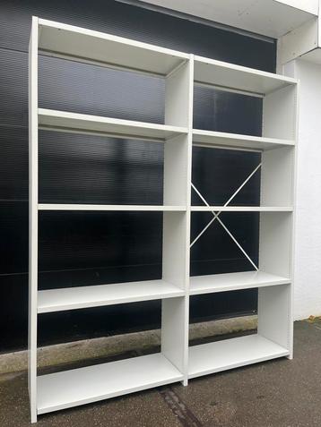 Witte stelling stellingkast kast legbordstelling rekken beschikbaar voor biedingen