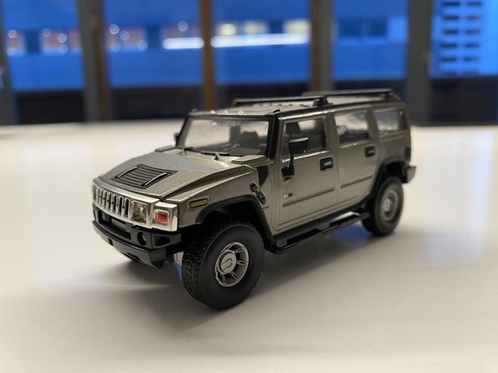 Hummer H2  1/43, Ophalen of Verzenden, Zo goed als nieuw, Auto, Overige merken