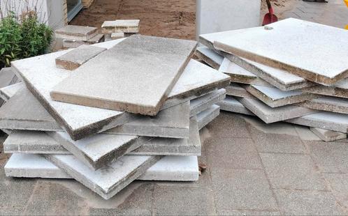 Betonnen Terrastegels, Tuin en Terras, Terrasdelen en Vlonders, Zo goed als nieuw, Overige materialen, Ophalen