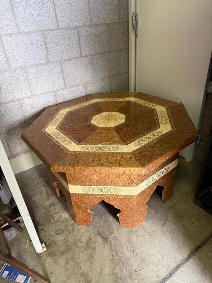 Salontafel en bijzettafel Marokkaanse stijl, Huis en Inrichting, Tafels | Salontafels, 50 tot 75 cm, 100 tot 150 cm, 100 tot 150 cm