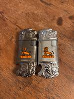 Twee Shiba Aanstekers met Leeuwenkop, Verzamelen, Onbekend, Ophalen of Verzenden, Zo goed als nieuw, Onbekend