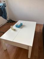 White coffee table foldable, Ophalen of Verzenden, Zo goed als nieuw, Rechthoekig, Minder dan 50 cm