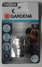 Gardena aluminium koppelstuk kraan 21 mm, Nieuw, Tuinslangkoppeling, Ophalen of Verzenden