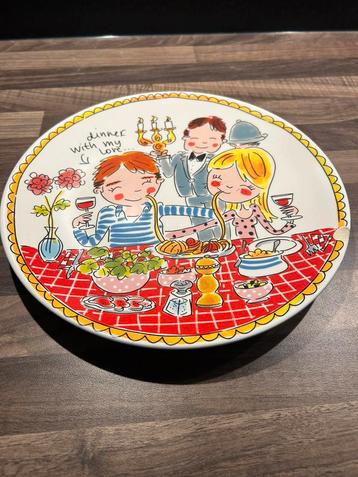 Blond Amsterdam diner bord beschikbaar voor biedingen