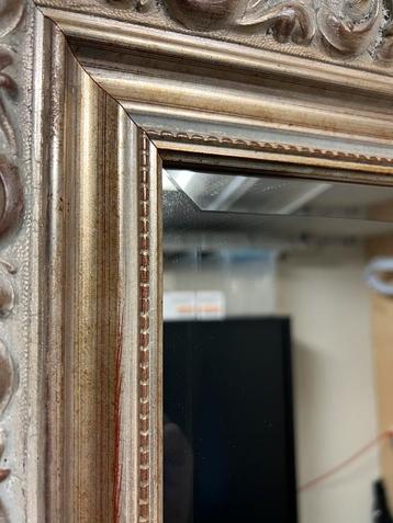 Spiegel 220x120 cm - Brocante Goud/Zilver beschikbaar voor biedingen