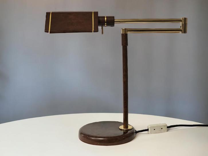 Tafellamp / bureaulamp Relco Milano, jaren 1980, Antiek en Kunst, Antiek | Lampen, Ophalen of Verzenden