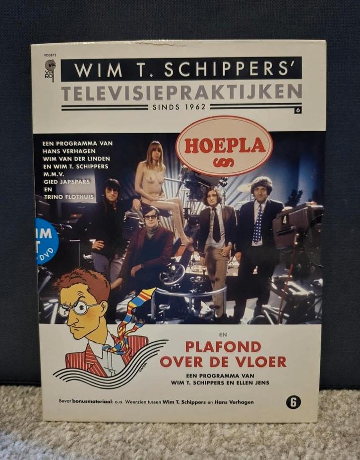 Wim T Schippers - Hoepla & Plafond Over De Vloer (1967-1986), Cd's en Dvd's, Dvd's | Tv en Series, Zo goed als nieuw, Komedie