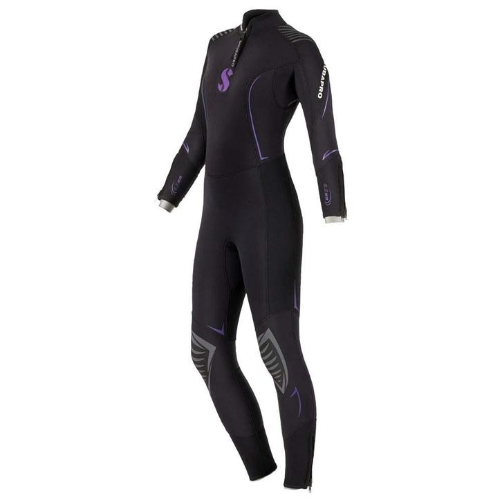 Duikset met complete 6.5mm wetsuit, trimvest, vinnen en meer, Watersport en Boten, Duiken, Zo goed als nieuw, Duikpak, Ophalen of Verzenden