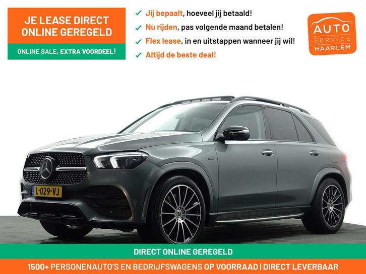 Mercedes-Benz GLE 350 de 4MATIC AMG Premium Plus Aut- Panora, Auto's, Mercedes-Benz, Bedrijf, Te koop, GLE, 360° camera, 4x4, ABS