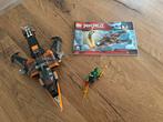 LEGO Ninjago 70601 - Haaienvliegtuig (compleet), Ophalen of Verzenden, Zo goed als nieuw, Complete set, Lego