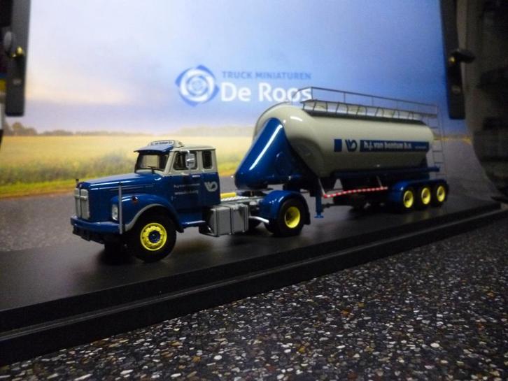 WSI Scania 110 L Van Bentum met certificaat, Hobby en Vrije tijd, Modelauto's | 1:50, Nieuw, Bus of Vrachtwagen, Wsi, Ophalen of Verzenden