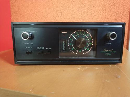 Sansui TU-555 (Garantie & gratis verzenden), Audio, Tv en Foto, Tuners, Gebruikt, Verzenden