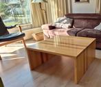 Design massief beuken salontafel, Ophalen, Gebruikt, Vierkant, Minder dan 50 cm
