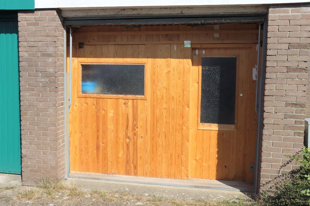 Schuifdeur met rails, 120 cm of meer, Binnendeur, Ophalen of Verzenden, Schuifdeur