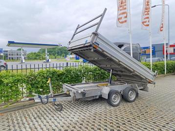 Humbaur 3-zijdige kipper | 3.000 kg | Elektrisch bediend beschikbaar voor biedingen