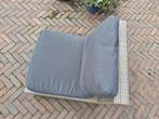 Loungestoel met kussens, Tuin en Terras, Tuinmeubel-accessoires, Ophalen, Gebruikt