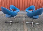 2x Artifort Shark stoelen in nieuwstaat, Ophalen, Luxe design, Twee, Blauw
