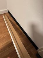 CanDo hoge witte MDF plinten – in goede staat – 240 cm, Doe-het-zelf en Verbouw, Plinten en Afwerking, Ophalen of Verzenden, Zo goed als nieuw