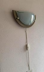 Wandlamp, Huis en Inrichting, Lampen | Wandlampen, Ophalen, Zo goed als nieuw, Glas