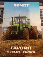 Fendt 626 tractor folder, Boeken, Folder, Zo goed als nieuw, Verzenden