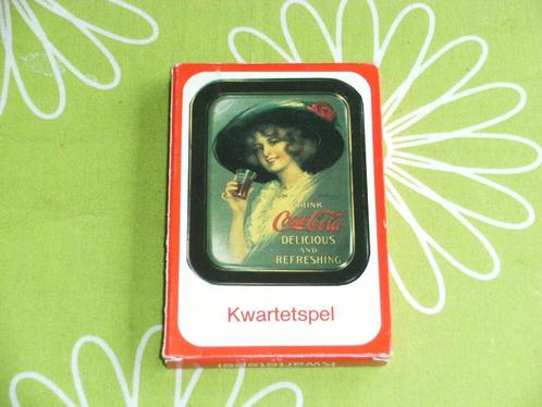 Coca Cola kwartet, Verzamelen, Speelkaarten, Jokers en Kwartetten, Zo goed als nieuw, Kwartet(ten), Ophalen of Verzenden