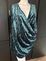 Helena hart prachtige groen blauqe blouse velours maat XXL, Kleding | Dames, Blouses en Tunieken, Maat 46/48 (XL) of groter, Zo goed als nieuw