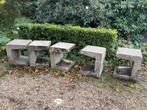 5 Betonblokken - 40x40x50 cm, Ophalen, Gebruikt, Minder dan 180 cm, Overige typen