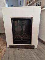 Voorzet haard, Huis en Inrichting, Ophalen, Zo goed als nieuw, Vrijstaande haard, Elektrische haard