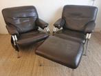 2X De Sede 'Kangaroo' Fauteuils by Hans Eichenberger 70's, Huis en Inrichting, Fauteuils, Ophalen, 75 tot 100 cm, 75 tot 100 cm