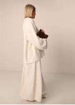 Lonneke Nooteboom ecru maxi rok L nieuw, Ophalen of Verzenden, Nieuw, Beige, Onder de knie